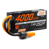 Spektrum 7.4v 4000mah 2s 130c Smart No Prep Drag Lipo Bateri