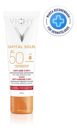 Protector Solar Vichy Capital Soleil Anti-edad Fps 50 50ml