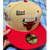 Gorra New Era Edición Especial Chicago Bulls En Talla 7 1/4