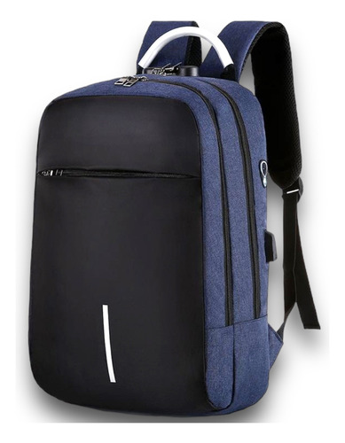 Mochila Bolsa Para Notebook 15.6 Impermeável Reforçada Usb