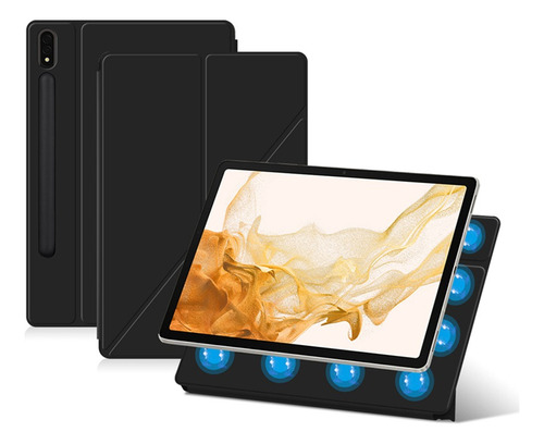 Funda Para Samsung Galaxy Tab S7 S8, Funda De Libro Intelige