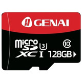 Cartão Memória Micro Sd Class 10 U3 Genai 128gb Original Gn
