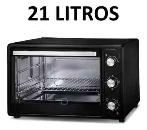 Forno Elétrico 21 Litros 1000w Bancada Cozinheiro Compacto