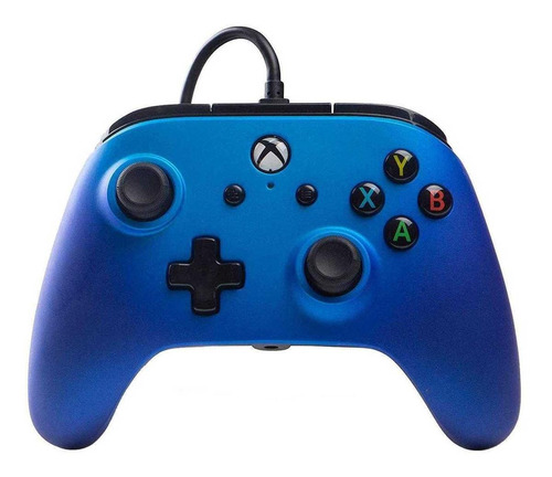 Control Joystick Acco Brands Powera Enhanced Wired Controller For Xbox One Sapphire Fade