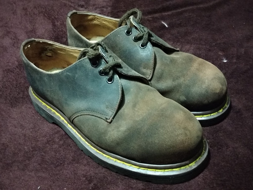 Zapatos Dr Martens Made In England Con Casquillo #8 Mx 28