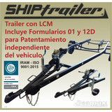Trailer H/5,5m /650 Kg C/formularios Lcm ; Patente Inmediata