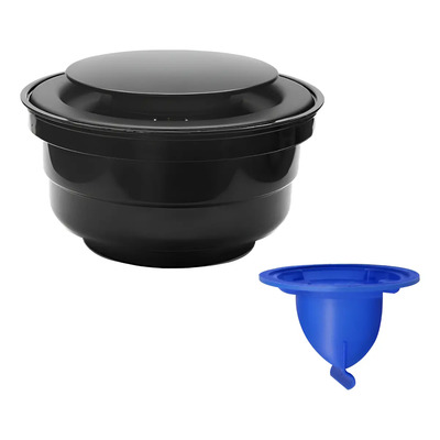 Coladera Fleximatic Push Negra Mate 13 Cm Antiolores | Envío gratis