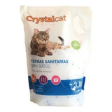 Piedras Sanitarias Silica Gel Crystalcat X3,8 L Natural Gato