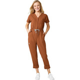 Jumpsuit Médico Para Dama Modelo 3134 Chai Marca Wonderwink