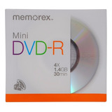 Disco Virgen Mini Dvd-r Memorex De 4x
