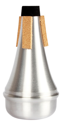 Trumpet Mute, Aleación De Plata, Aluminio De Alto Color, Cal