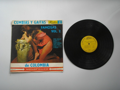 Lp Vinilo Cumbias Y Gaitas Famosas De Colombia Vol 2 Col1964