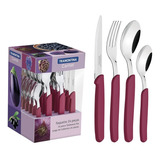 Cubiertos Tramontina Juego 24 Pzas Cocina Carmel Oferta