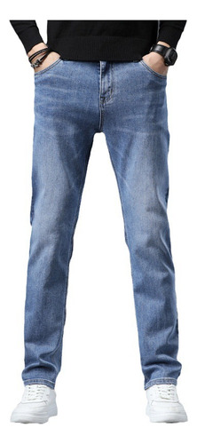 Calça Jeans Masculina Xintang Com Calça Reta De Lã