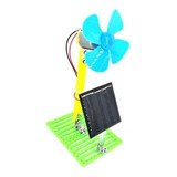 4x Ventilador Diy A Energia Solar Circuito Motor Físico
