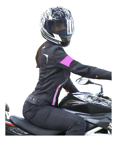 Chamarra Para Moto Mujer Antiagua Certificado Ce Termica  | Envío gratis