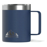 Taza De Café Térmica Hydrapeak Mug De 14oz Con Tapa Color Navy