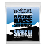 Cuerdas Para Bajo Eléctrico Calibre 45 A 100 Ernie Ball