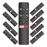 Kit 10 Controle Remoto Tv Tcl 4k Smart Netflix Atacado