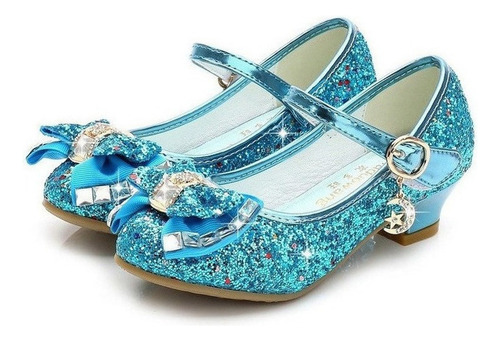 J Zapatos De Niña Sandalias Princesa Zapatillas De Cristal