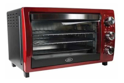 Horno Electrónico Oster De 32 Litros Color Rojo Color Rojo