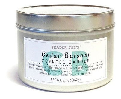 Trader Joes Edición Limitada Cedro Balsam Candle