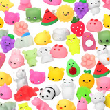 50 Squishies Juguete Antiestrés Relajante Mini Mochi Kawaii