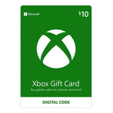 Tarjeta Digital - Xbox Gift Card 10 Usd - Solo Cuenta Eeuu 