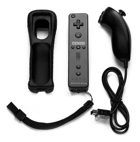 Controle Remoto Sem Fio Para Wii Embutido Motion Plus