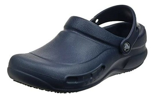 Crocs Bistro Zuecos Unisex Para Adultos, Azul Marino, 8 Muje