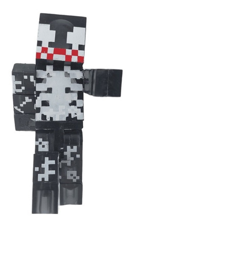 Figura Juguete Muñeco Minecraft Spiderman Venom Simbiote