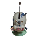 Brinquedo Antigo Porquinho Decorativo Porcelana (arm2)