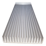 Disipador Aluminio 400w Panel Led Cultivo Indoor 13,5 X 40cm