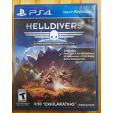 Helldivers Super-earth Ultimate Edition Ps4