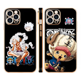 Luffy Usopp One Piece Funda Para iPhone Case 2pcs Tpu Opb09