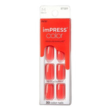 Uñas Impress Kiss / Press-on Modelo Shes´s Right