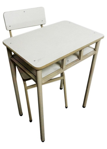 Mesa Escolar Pupitre Unipersonal Y Silla Grande Conjunto