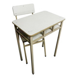 Mesa Escolar Pupitre Unipersonal Y Silla Grande Conjunto