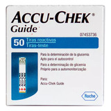 Cintas De Glicemia Accu Chek Guide Caja 50 Tiras