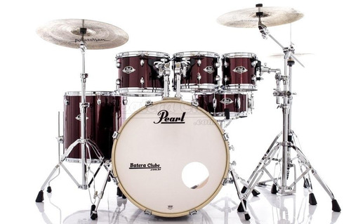 Bateria Pearl Export Exx Series Mahogany Burgundy 20¨,8¨,10¨