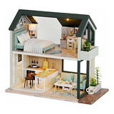 Fsolis Diy Kit De Casa De Muñecas En Miniatura Con Muebles