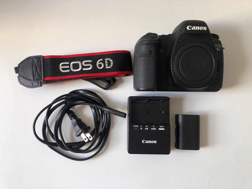 Canon Eos Full Frame 6d (62.000 Clicks)