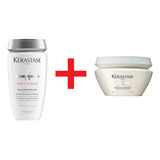 Kit Kerastase Masque Rehydratant200ml + Shampoo 250ml- Mujer