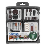 Kit Dremel De 110 Accesorios Multiusos 709-rw2