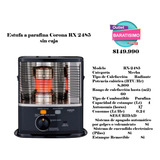 Estufa A Parafina Corona Rx 2485 Sin Caja 