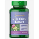 Milk Thistle Silimarina Extract 1000mg 180cp Puritan Pride Sabor Sem Sabor