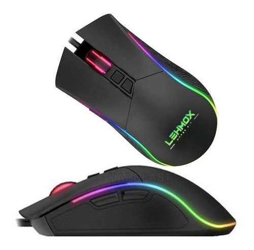 Mouse Gamer Mause Barato Hyper Usb Mauser Ergonomico Com Fi