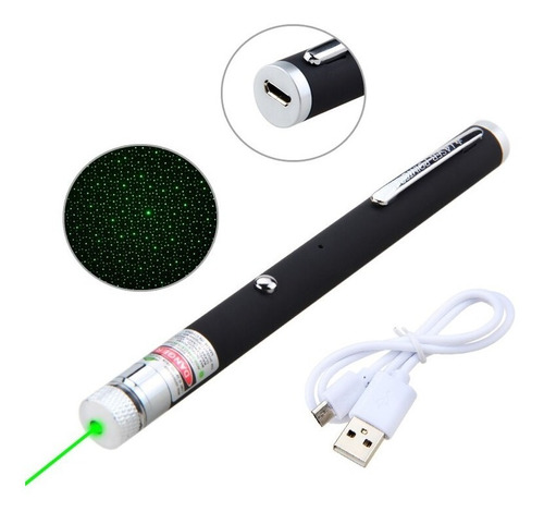 Puntero Laser Verde Caleidoscopio Astronómico 1000mw Usb