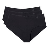 Bombachas Under Armour Lifestyle Muje Hipster X3 Neg Cli