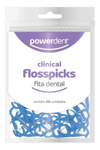 Fio Dental Flosser Infantil Multi Benefícios Boys 50uni